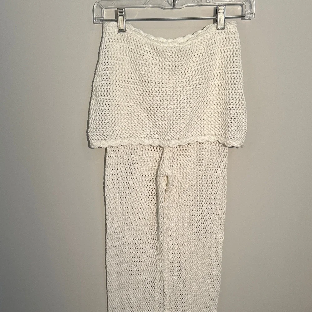 NWOT Frankie's Bikini x Out From Under Mason Crochet Pants